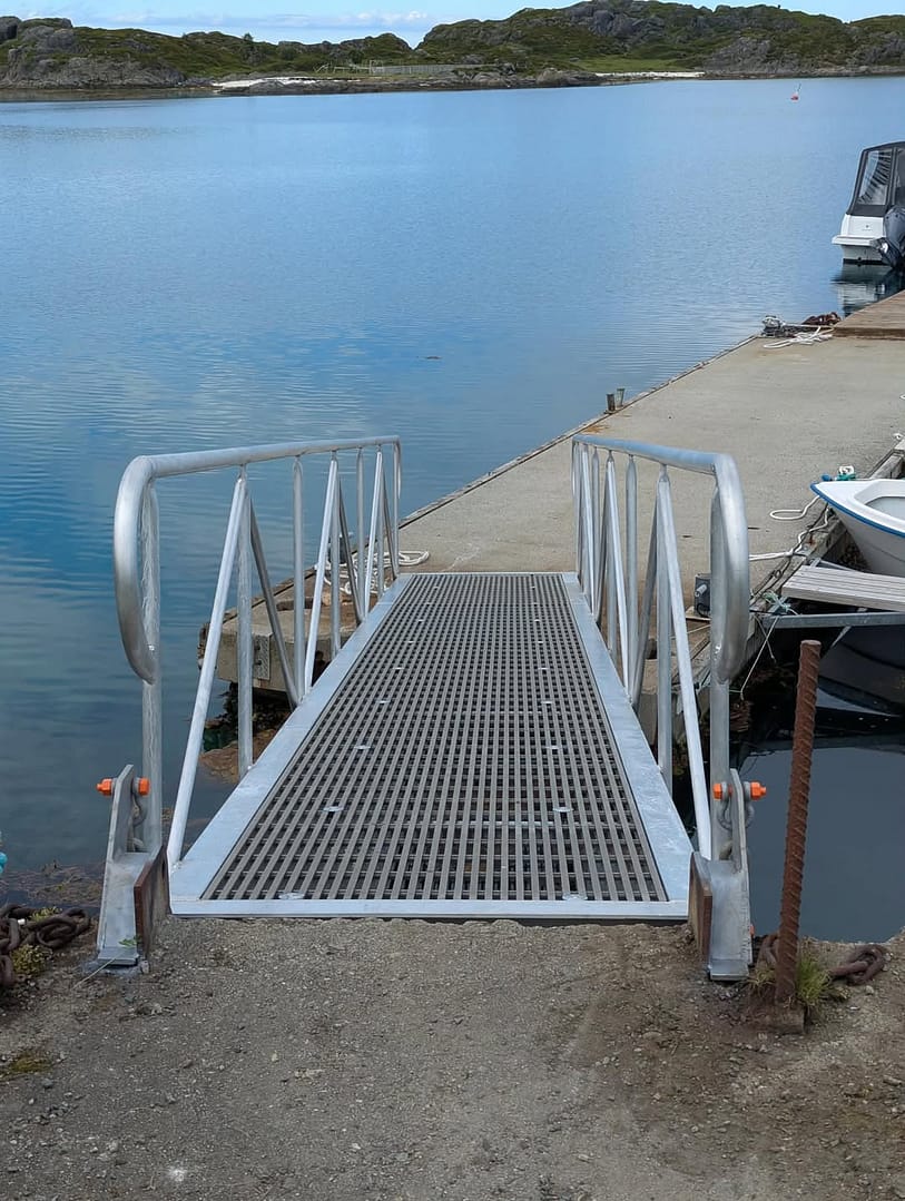 New gangway